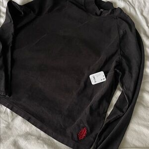 NWT free people movement mock neck long sleeve